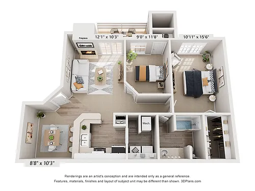 Floor plan Aspen