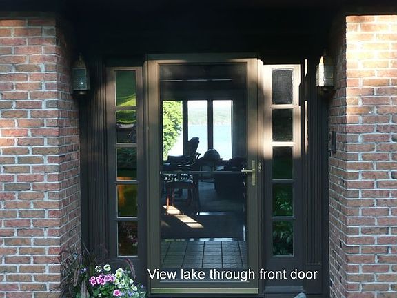 View thru Living Room to lake