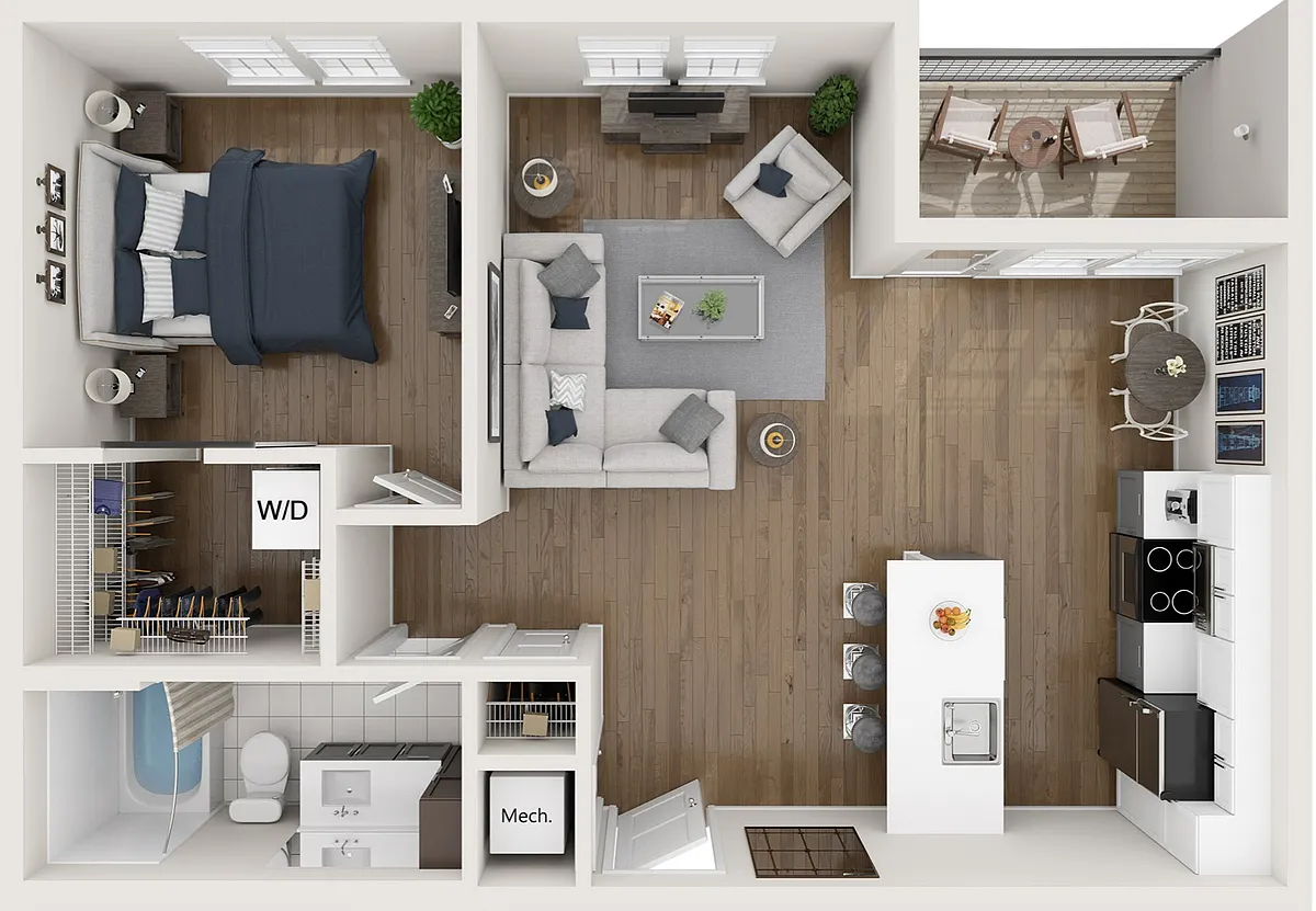 Floor plan The Louis