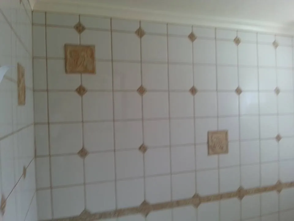 BM tiled shower/bath