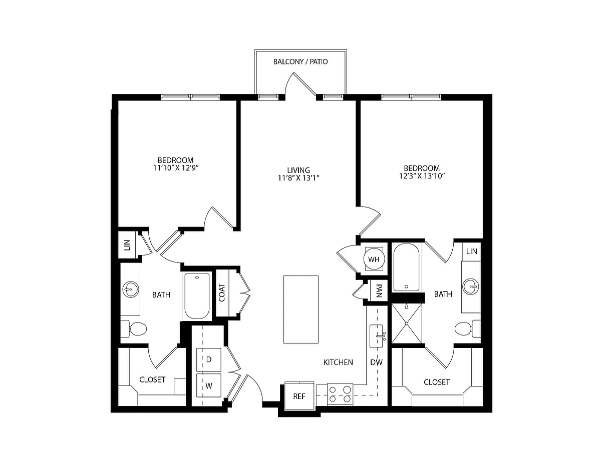 Floor plan B1