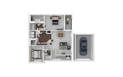 Floor plan Cypress Mill