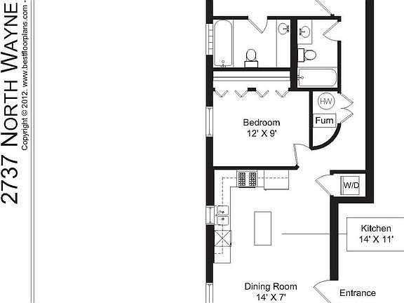 5th image of 2715 N Wayne Ave #2F