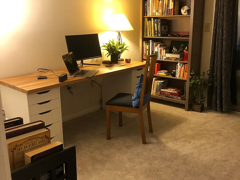 BR2 with office demo set up 1