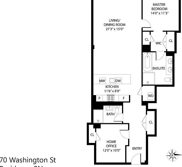 70 Washington St #8N — Photo 2