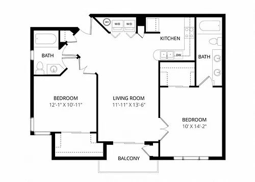 Floor plan Serenity B4