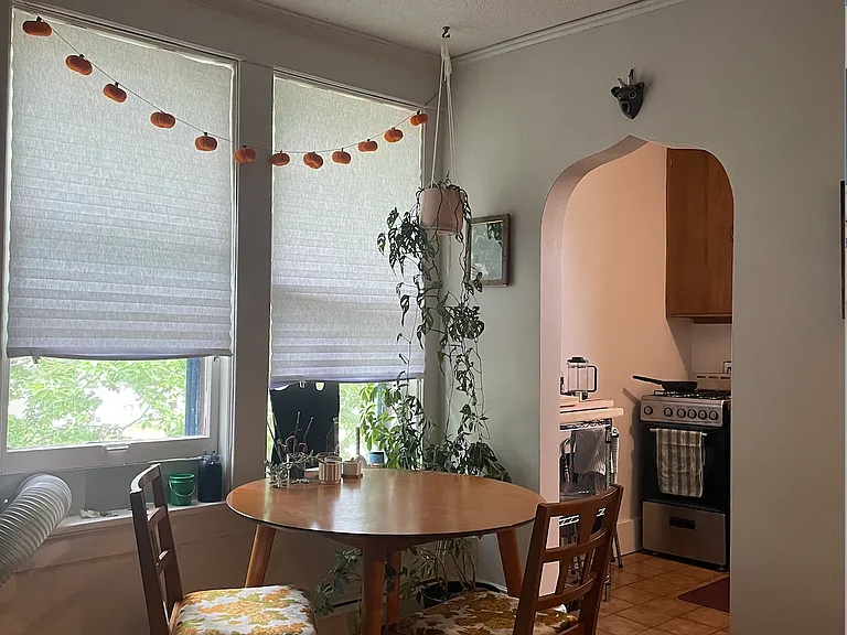 Small dining area.