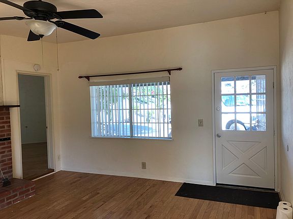 Living room and front door.