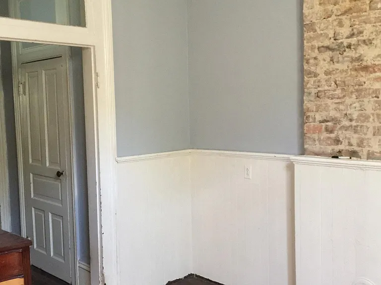 Back bedroom with back entrance