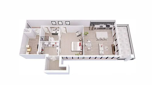 Floor plan 1B3