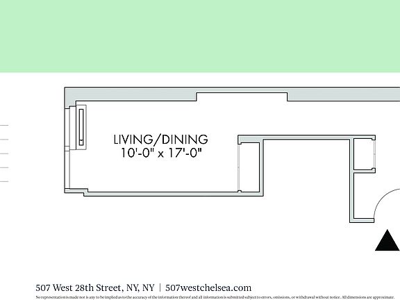 2nd image of 507 W 28th St APT 4K