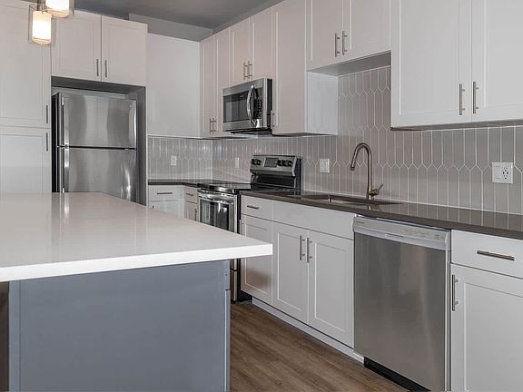 Kitchen with Stainless Steel Appliances