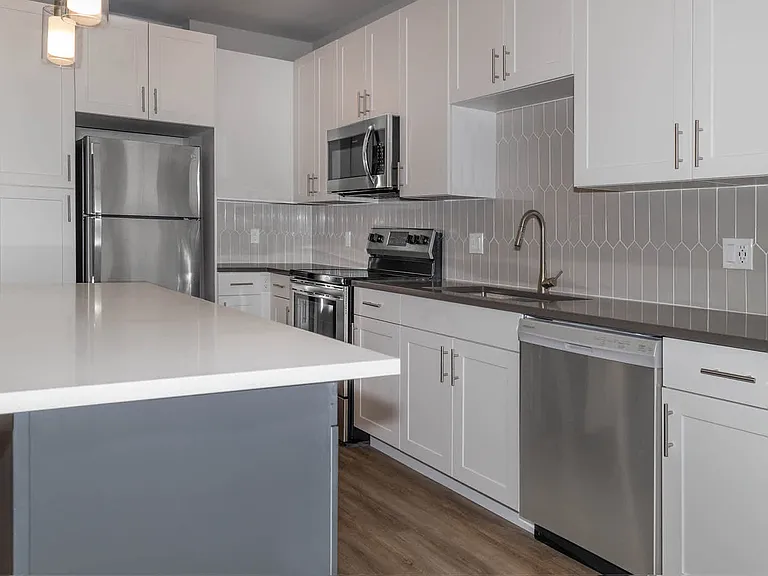 Kitchen with Stainless Steel Appliances