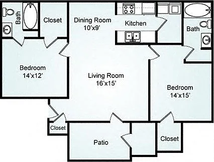 Floor plan B2 - The Willow