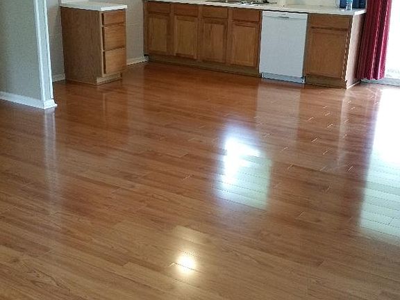 Kitchen from living area