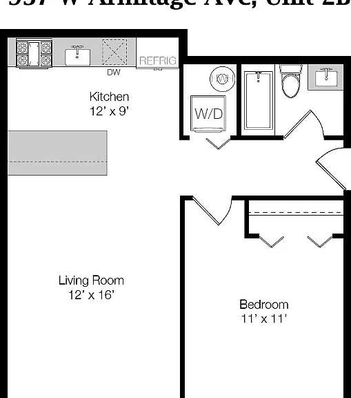 935 W Armitage Ave #2D — Photo 9