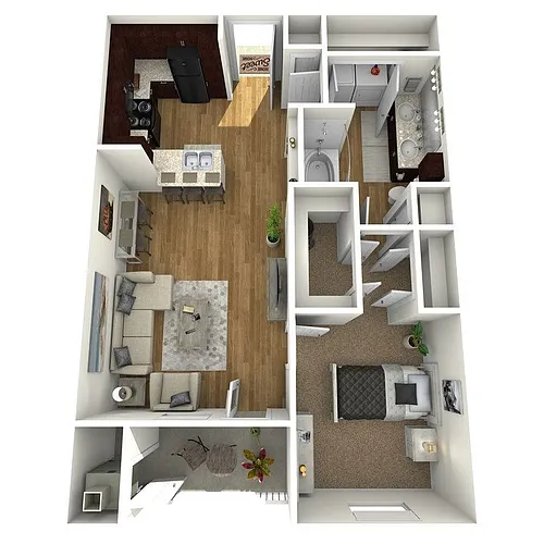 Floor plan A1H