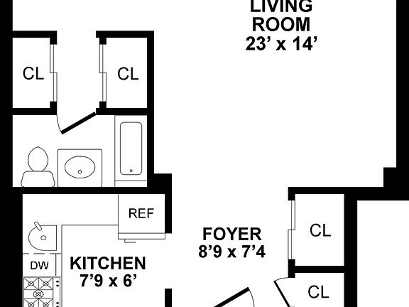 2nd image of 80 Park Ave APT 3L
