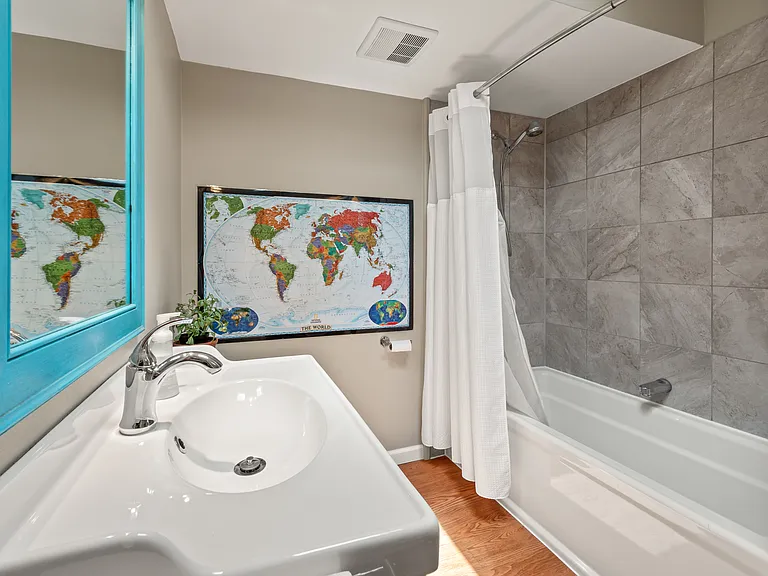 first bathroom