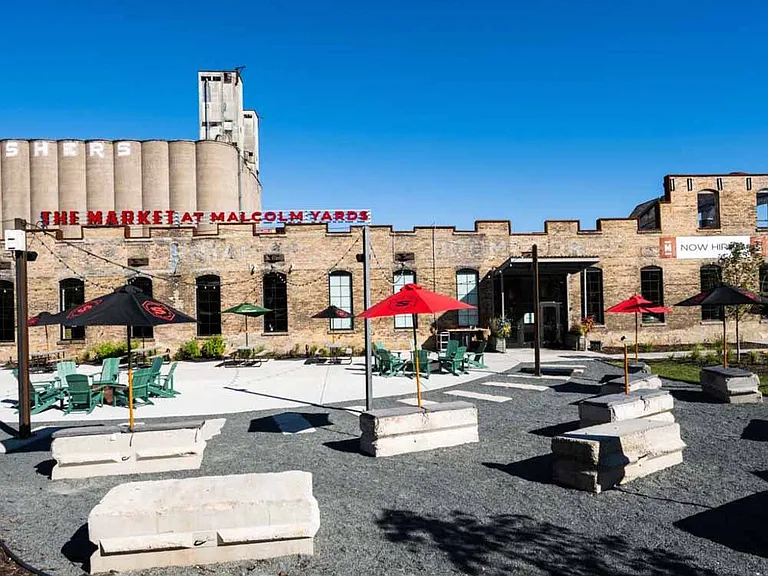 The Market, right next door!