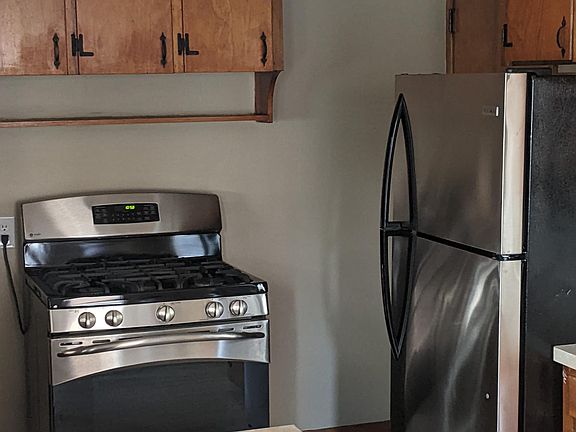 kitchen with new appliances