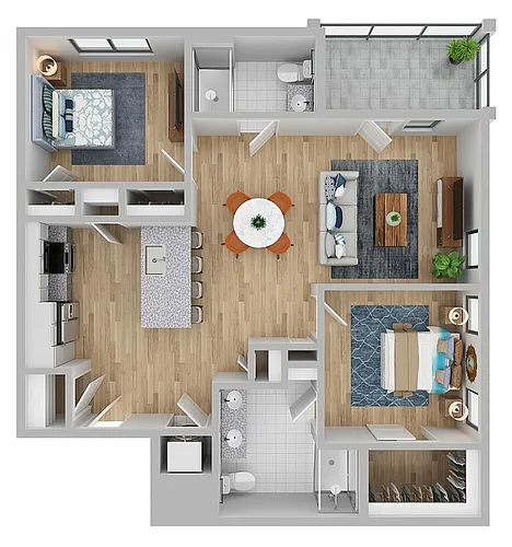 Floor plan Nantucket