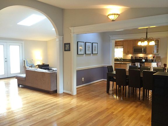 Foyer, Living Room, Dining Room & Kitchen