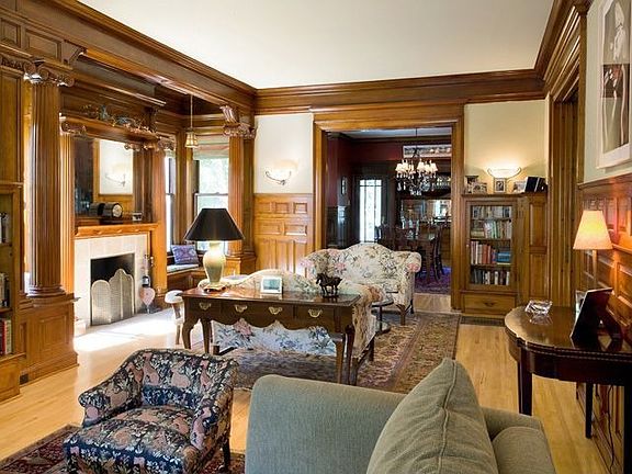 Fireplace in Living Room