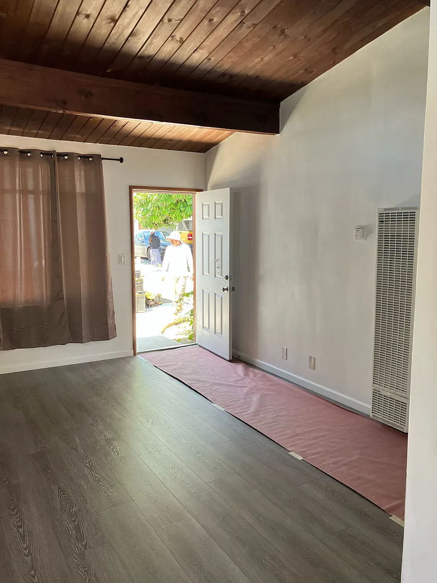 Living room/front door entrance 
Waterproof Luxury Vlank Flooring - 3252 Walnut Grove Ave