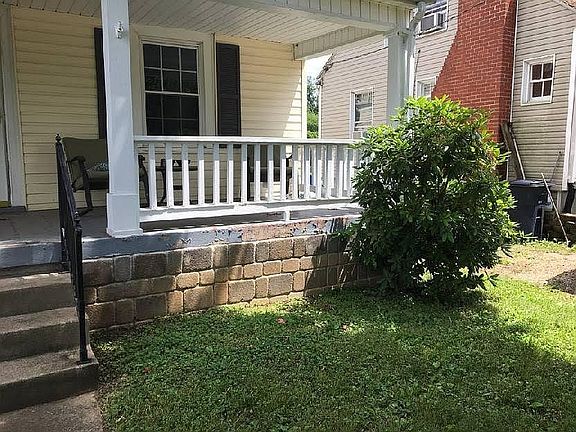 located on dead end street..