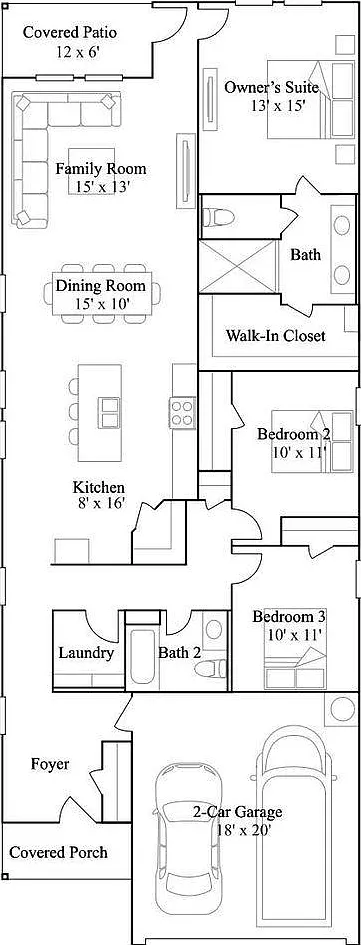 3 bed, 2.0 bath, $2,350 — Photo 2