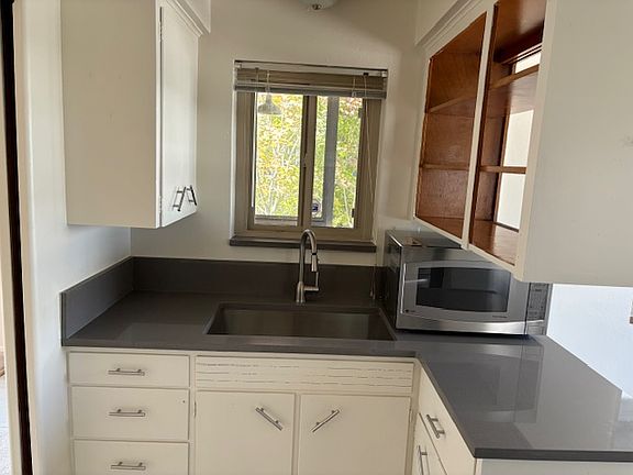 New sink and microwave.