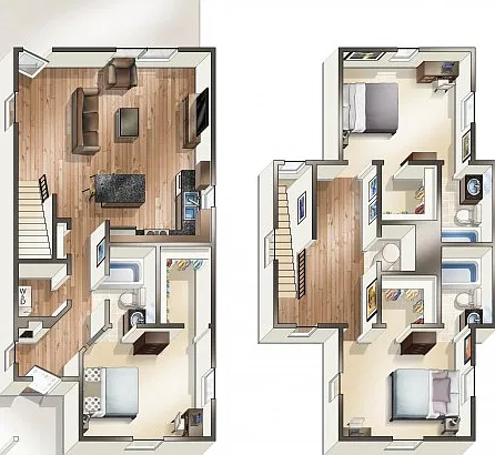 C1 - 3 Bedroom Cottage C1 - 3 Bedroom Cottage
