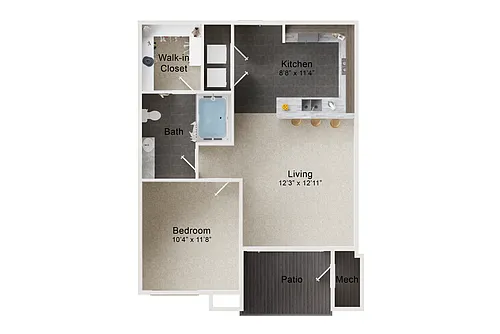 Floor plan Pinon