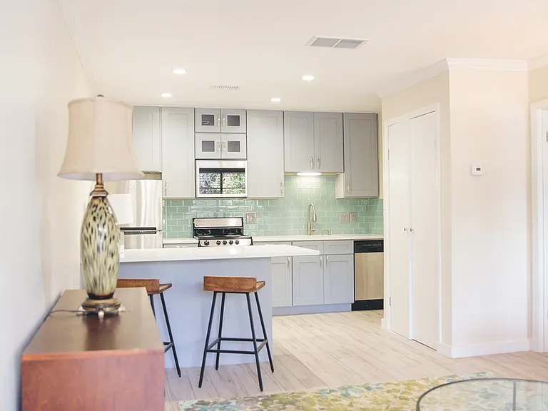 Kitchen & Living Room