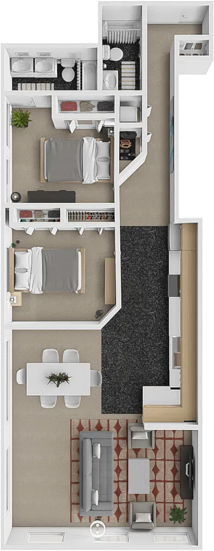 Floor plan History Hall - Mascot Manor - Tech Tower - Homecom