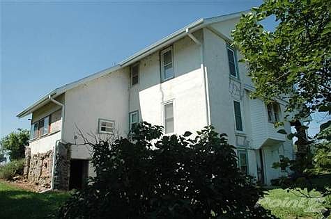 Northeast corner of the house