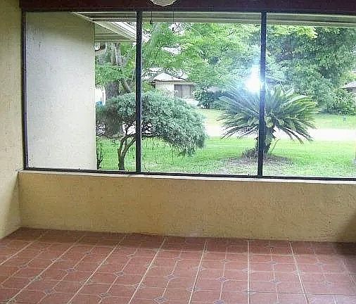 Screened in lanai. New fence around backyard (not shown)