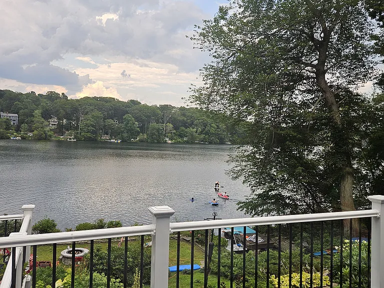 View from deck