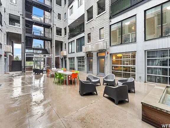Front entry and courtyard with Smart Wall panel and easy access to elevator, front gate entrance