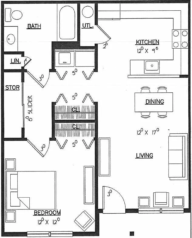 Floor plan 1-1