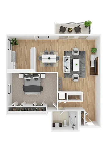Floor plan Woodmont
