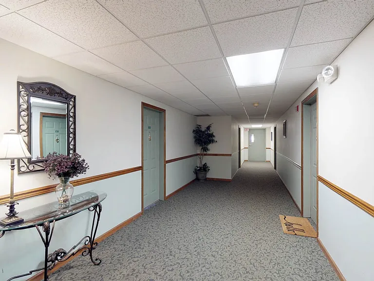 Hallways-Bright, clean, thoughtfully decorated.
