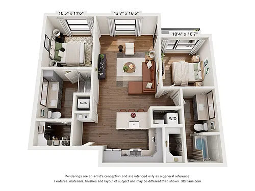 Floor plan B2