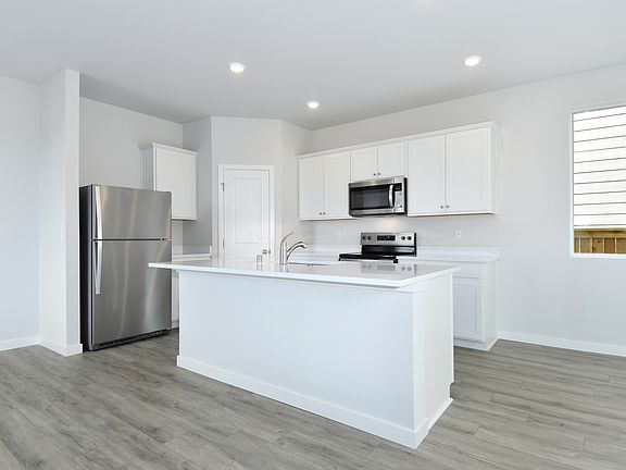 Your new spacious kitchen is the perfect space for meal preperation.