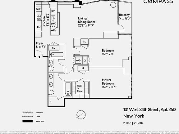 2nd image of 101 W 24th St APT 26D