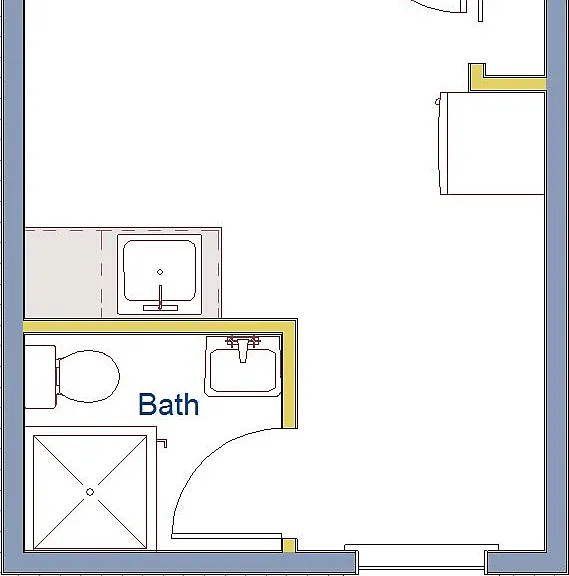 Oakview Efficiency Drawing Floorplan A_01092014