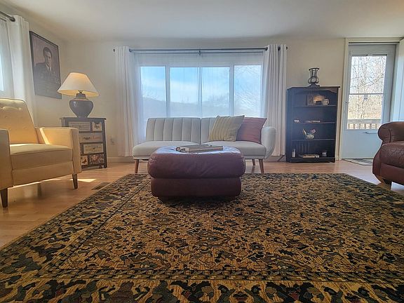 living room filled with light