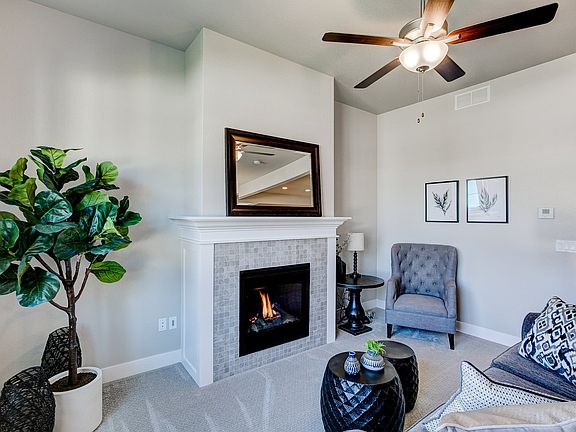 Living Room - Not Actual Home - Finishes May Vary