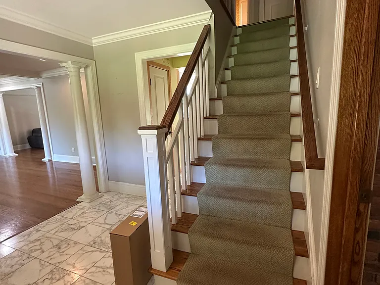 Stairs to second floor.